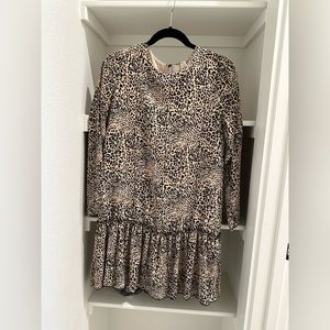 Leopard print dress